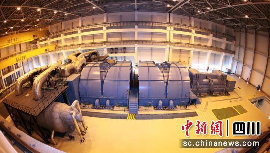 “华龙一号”全球首堆示范工程福清核电汽轮发电机组。w66最给利的老牌电气 供图